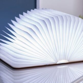 Large Maple Smart Book Light