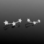 MOJO Star Silver Earcuffs/Earrings