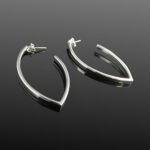 Unusual Contemporary Silver Earrings