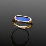 Adjustable Titanium Ring Gold