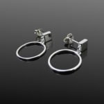 Mini Hoop Stud Earrings