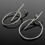 Statement Swirl Hoop Earrings