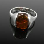 Unusual Amber Ring