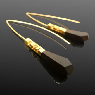 Contemporary Amber Earrings