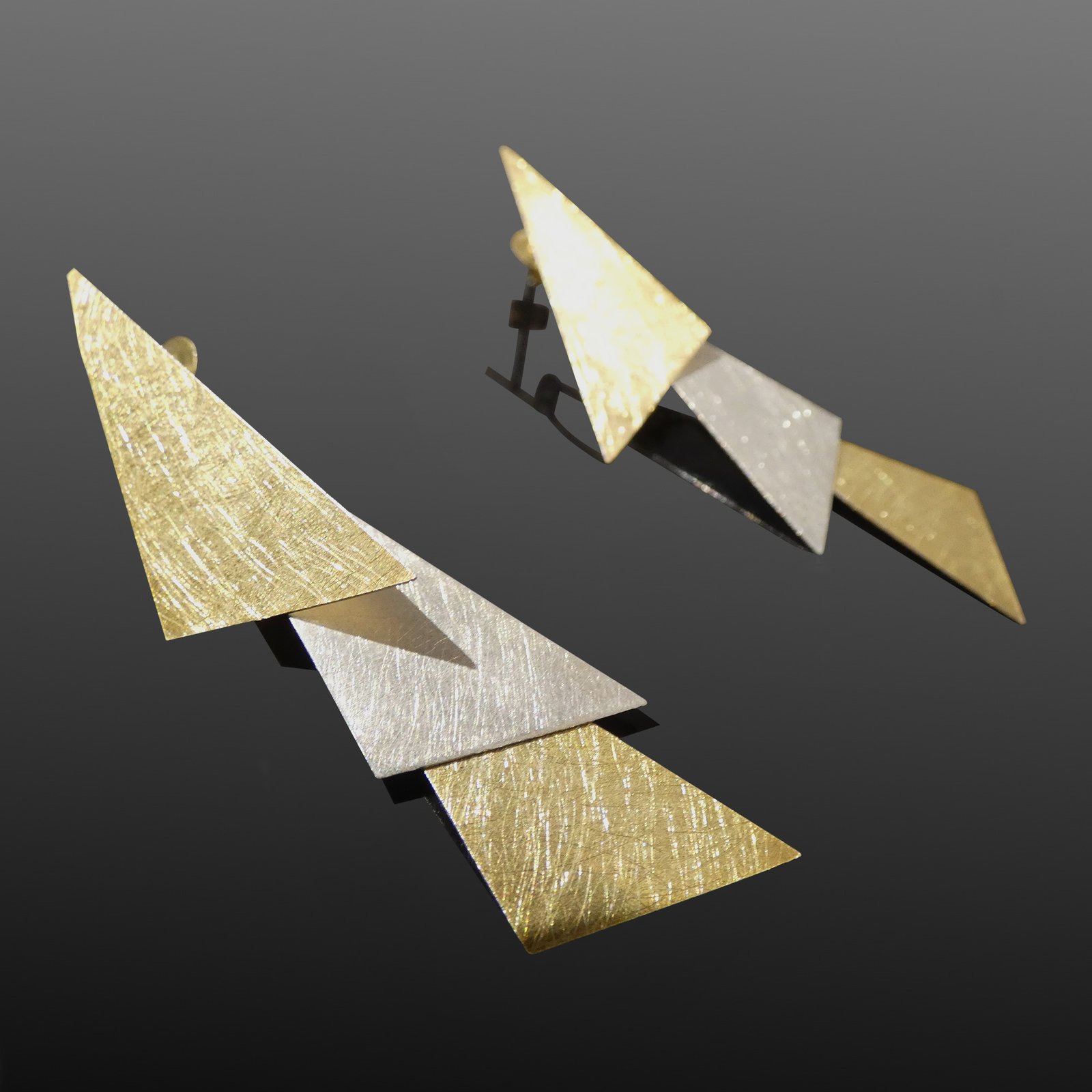 Statement earrings moon jewellery