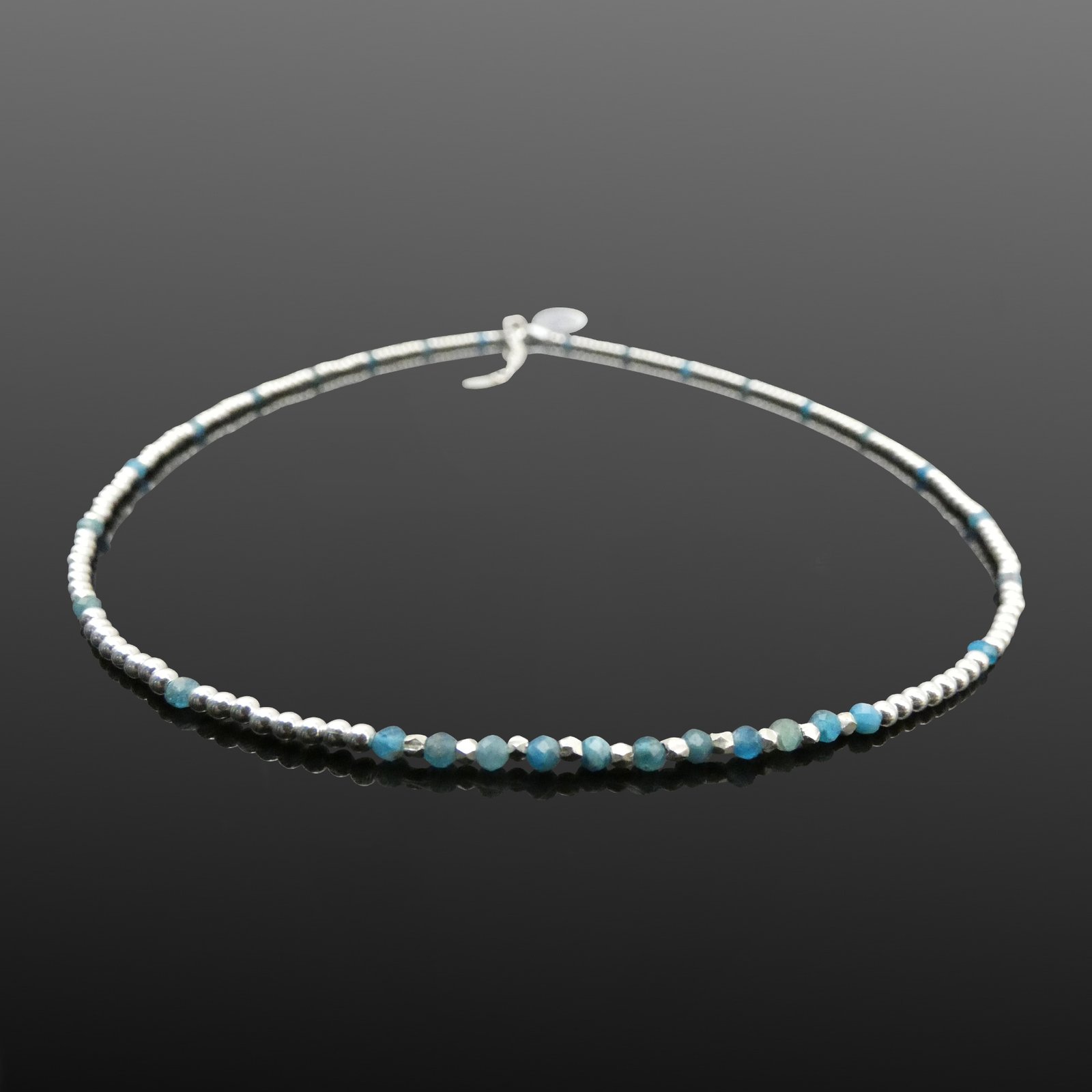 apatite silver necklace mojo jewellery