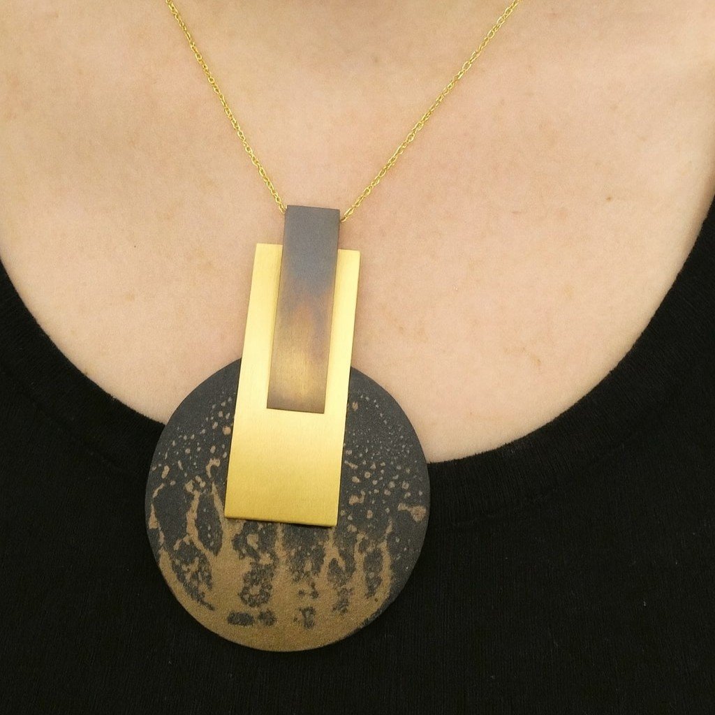 bold artisan statement necklace