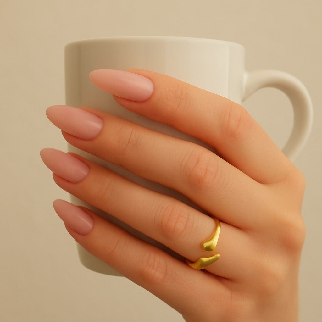 gold plated every day ring moon jewellery-min