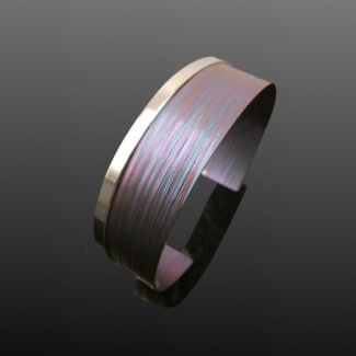 Textured Titanium Cuff
