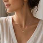 Mojo collection star constellation necklace worn as collar sterling silver Durham inspired