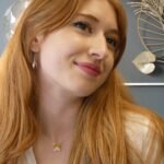 Polish artist final collection silver circle necklace